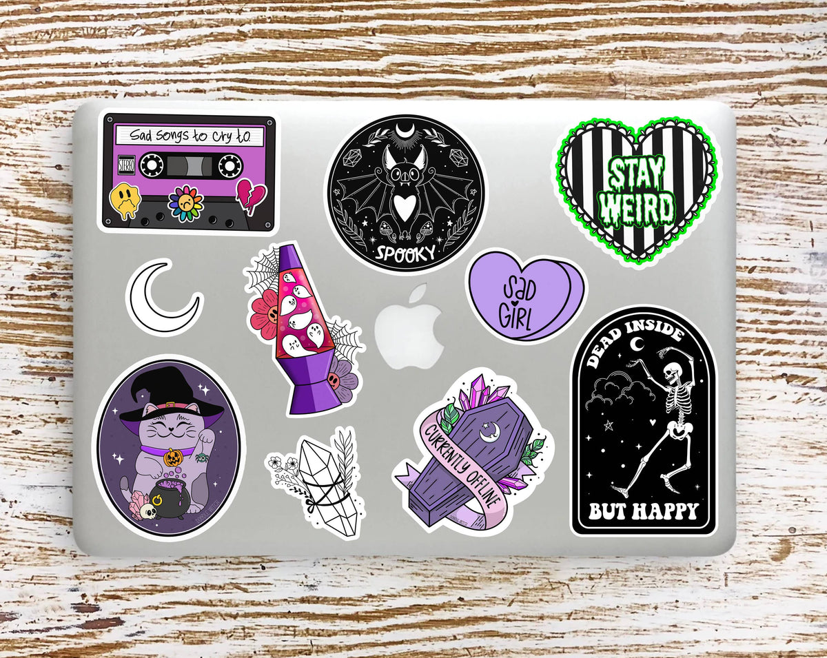 Spooky Bat Sticker, Spooky Season Sticker, Bat Lover Sticker