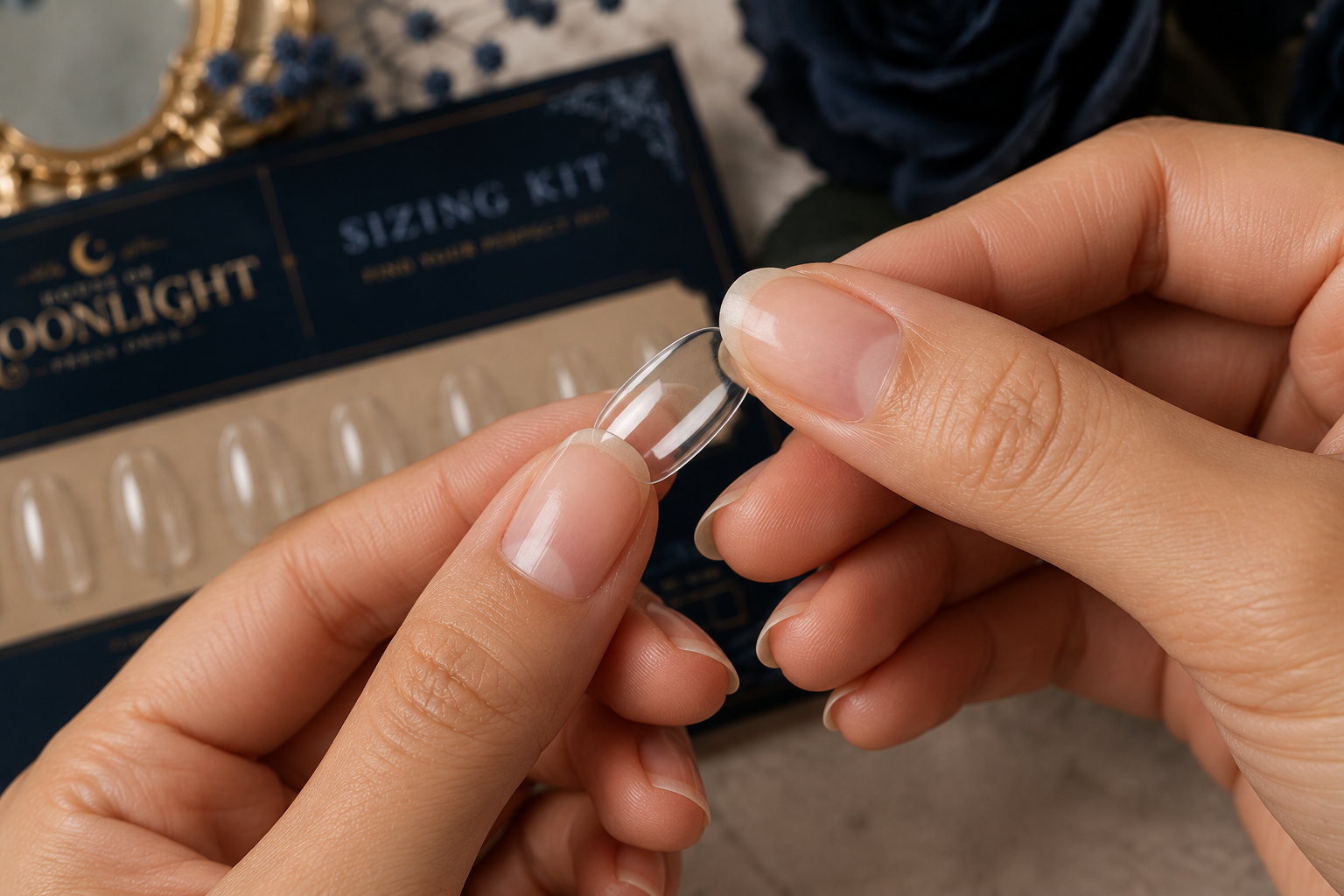 Moonlight Press Ons Luxury Sizing Kit