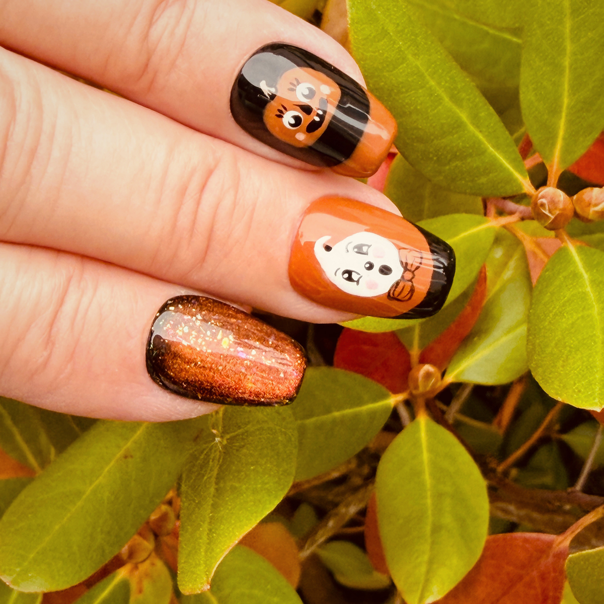All Hallows' Eve | Vintage Halloween Press-On Nails | House of Moonlight